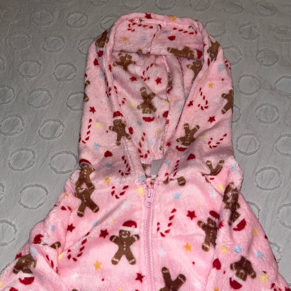 Fashion Nova Pink Christmas Onesie